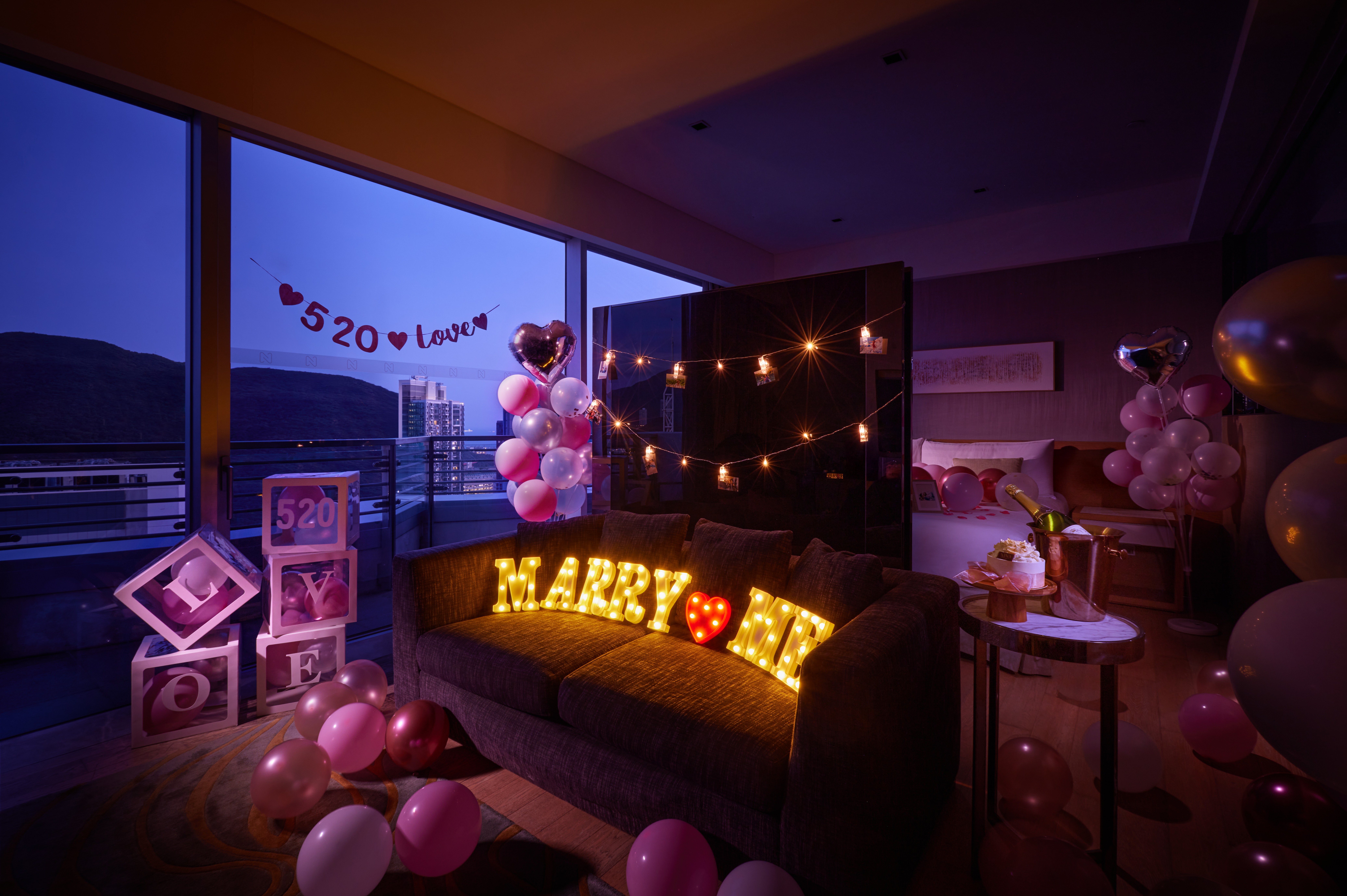 POP THE QUESTION AT NINA